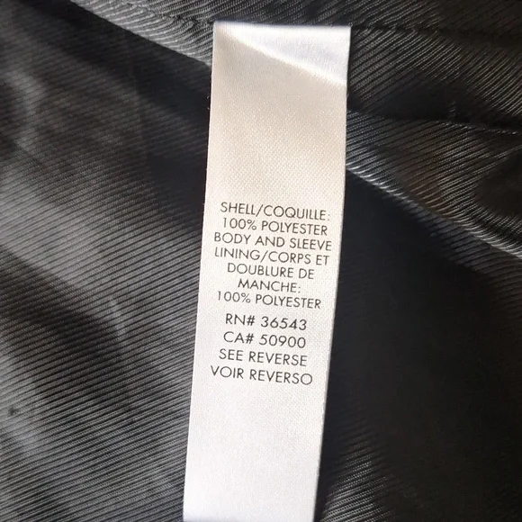 Calvin Klein Men's Black Hooded Lightweight Jacket L - Picture 12 of 13